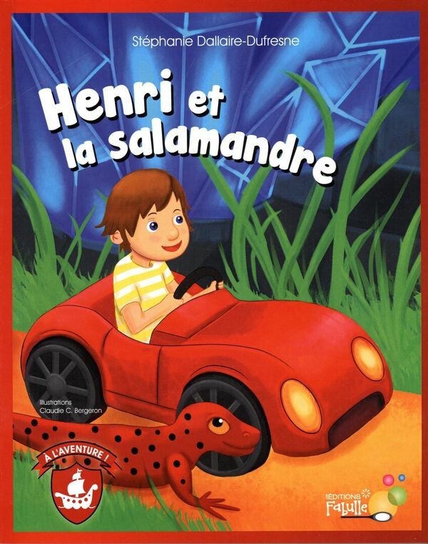 Henri et la Salamandre (Cover art)