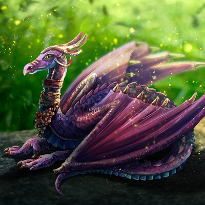 Klaudia bezak violet dragon