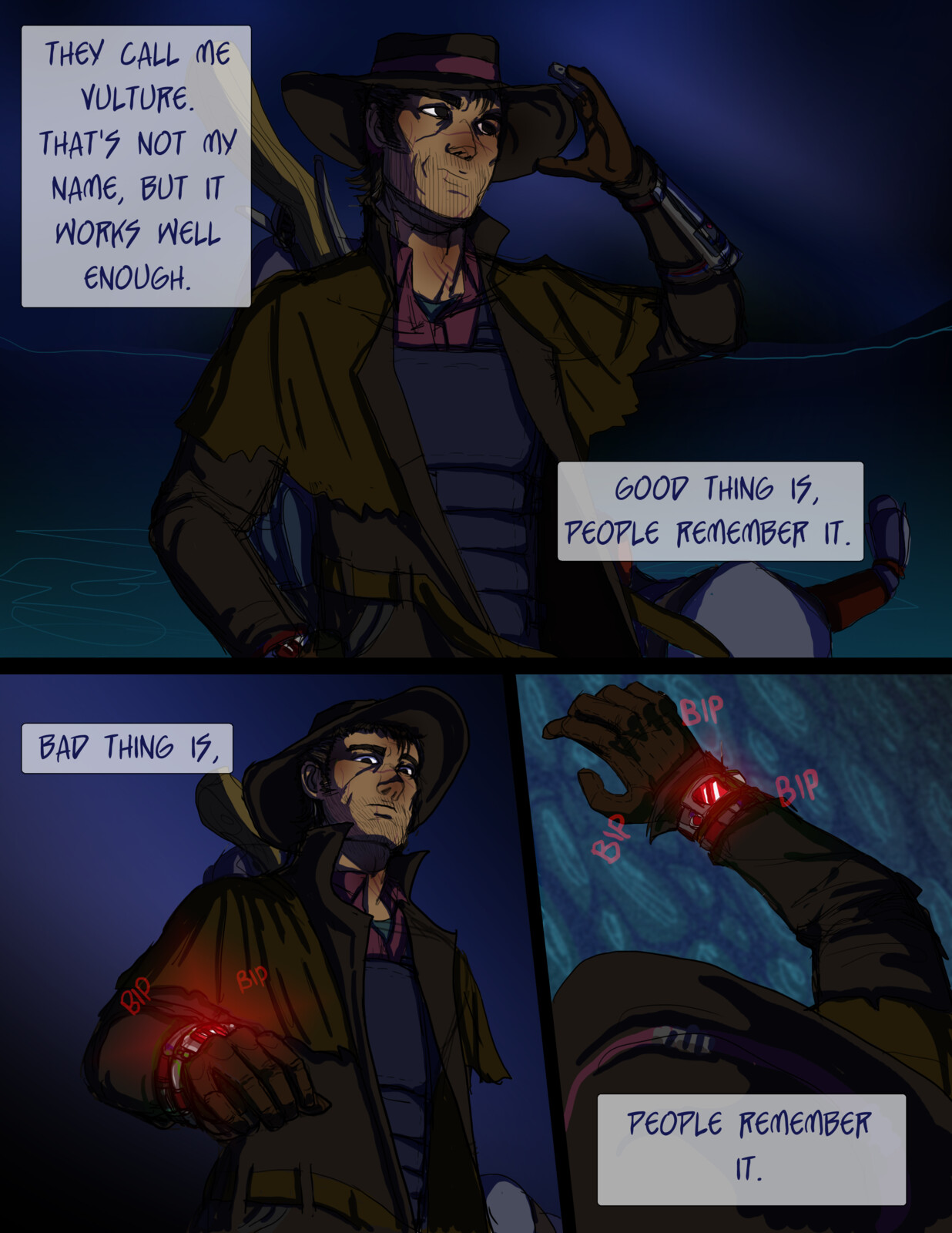 Vulture and Magpie, Pg 3
