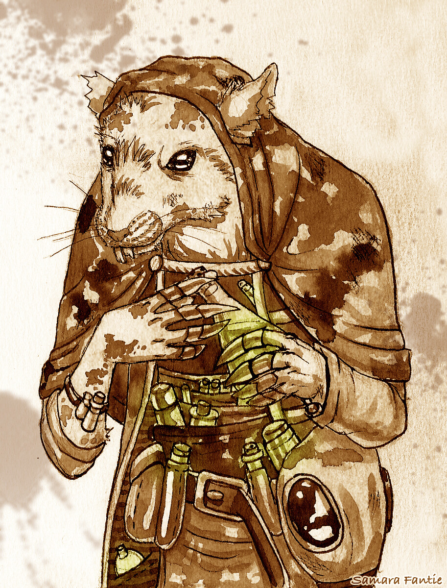 Private DnD character commission.