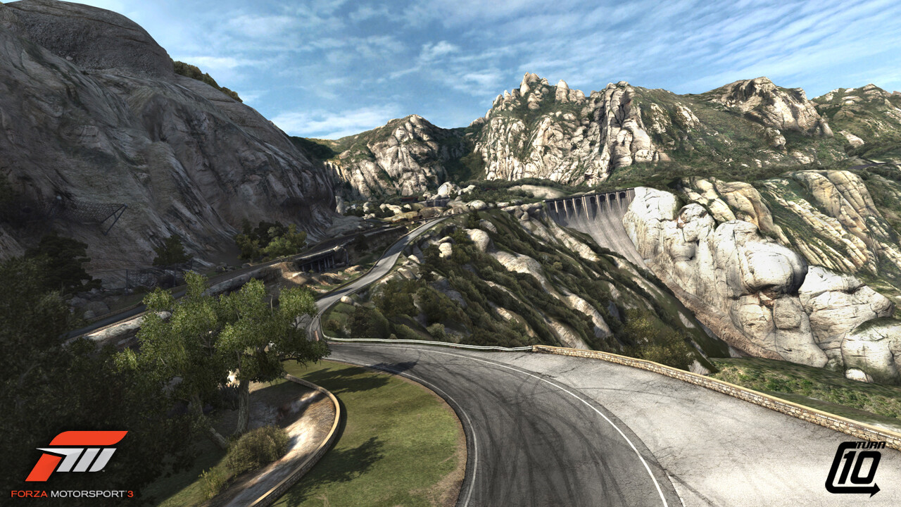 Promotional Screenshot of the Camino Viejo de Montserrat track