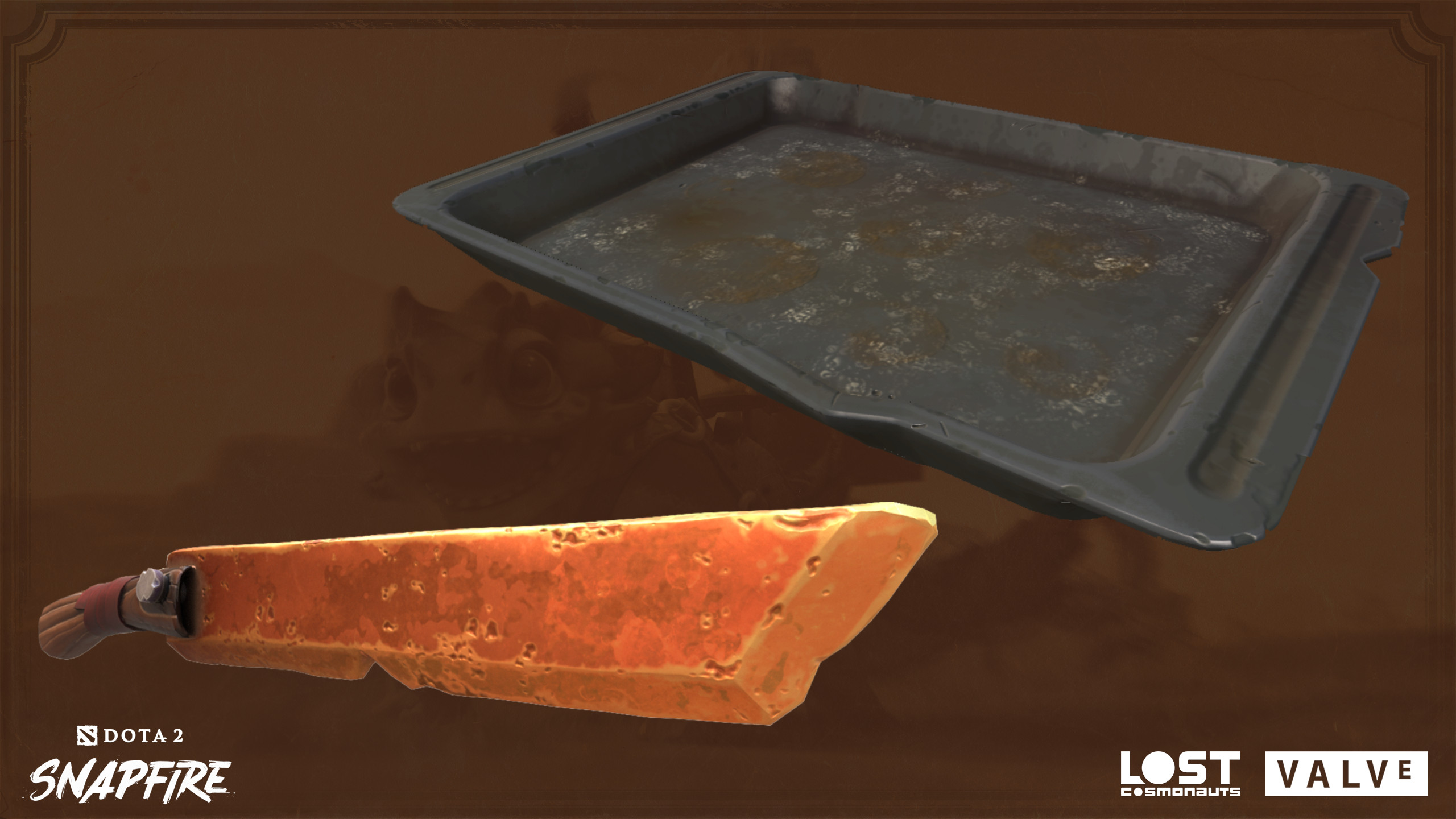 Tray by me, Sword modeled and textured by Denis Varchulik (https://www.artstation.com/xb33), detailing by me.