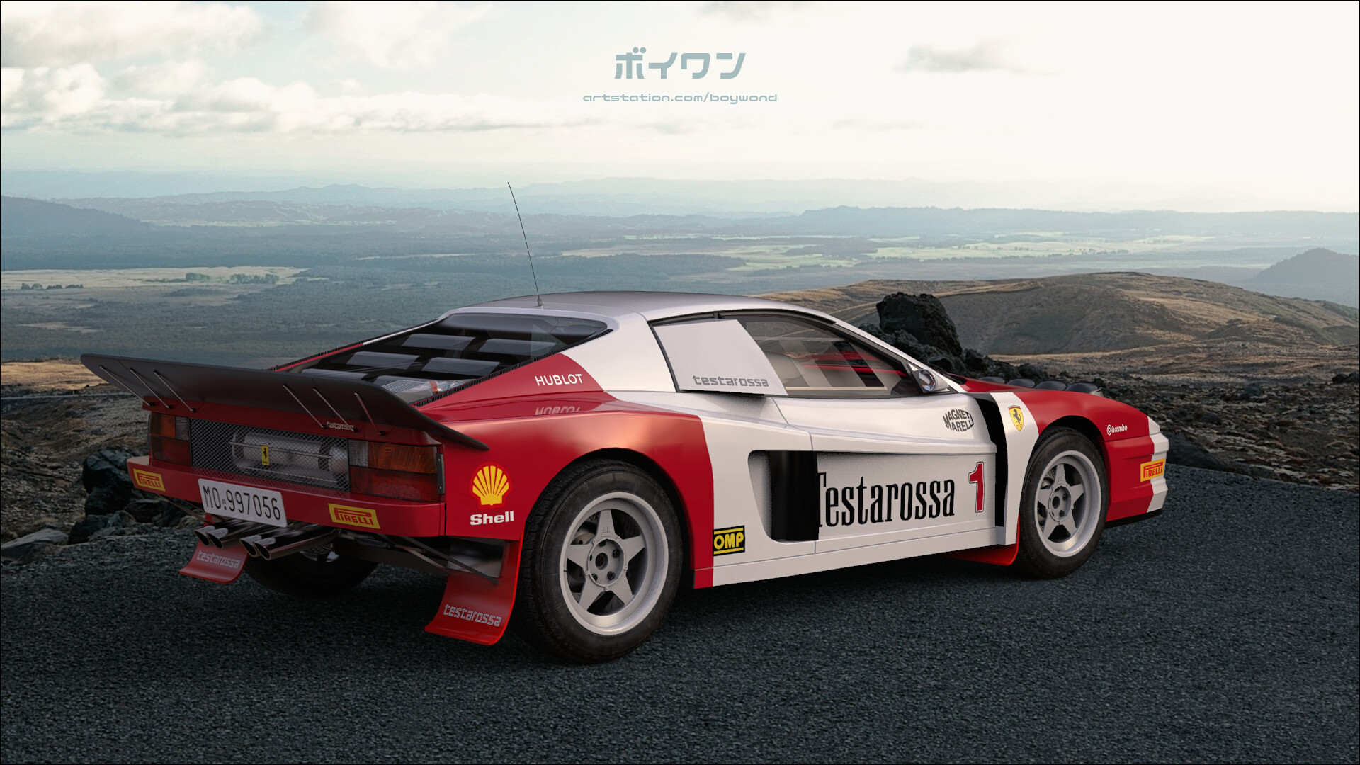 Oleg - Ferrari Testarossa Group B Rally Car '85