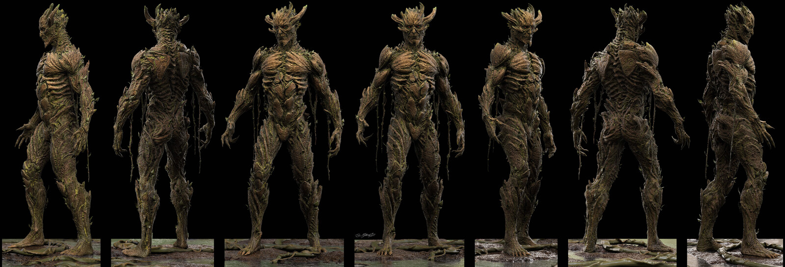SWAMP THING Floronic Man Designs