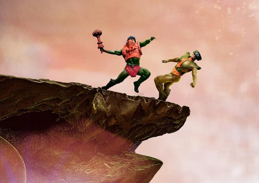 detail of Artwork Battle scene