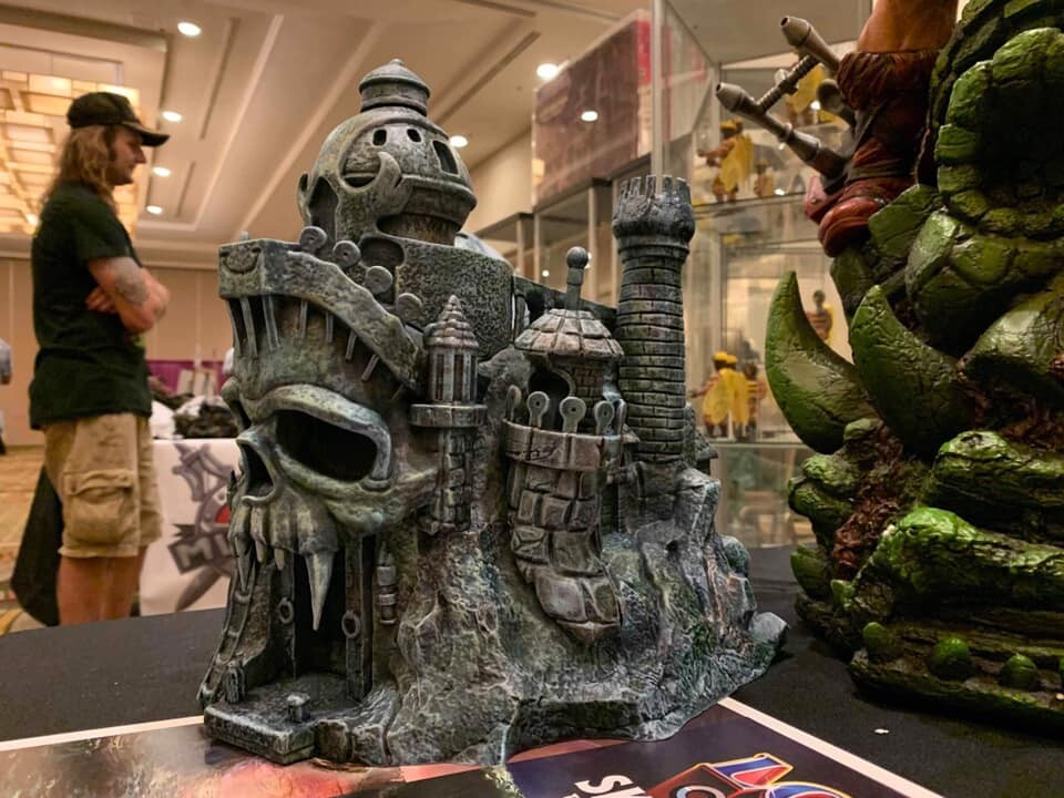 Castle on display at Power-Con 2019 in Anaheim LA