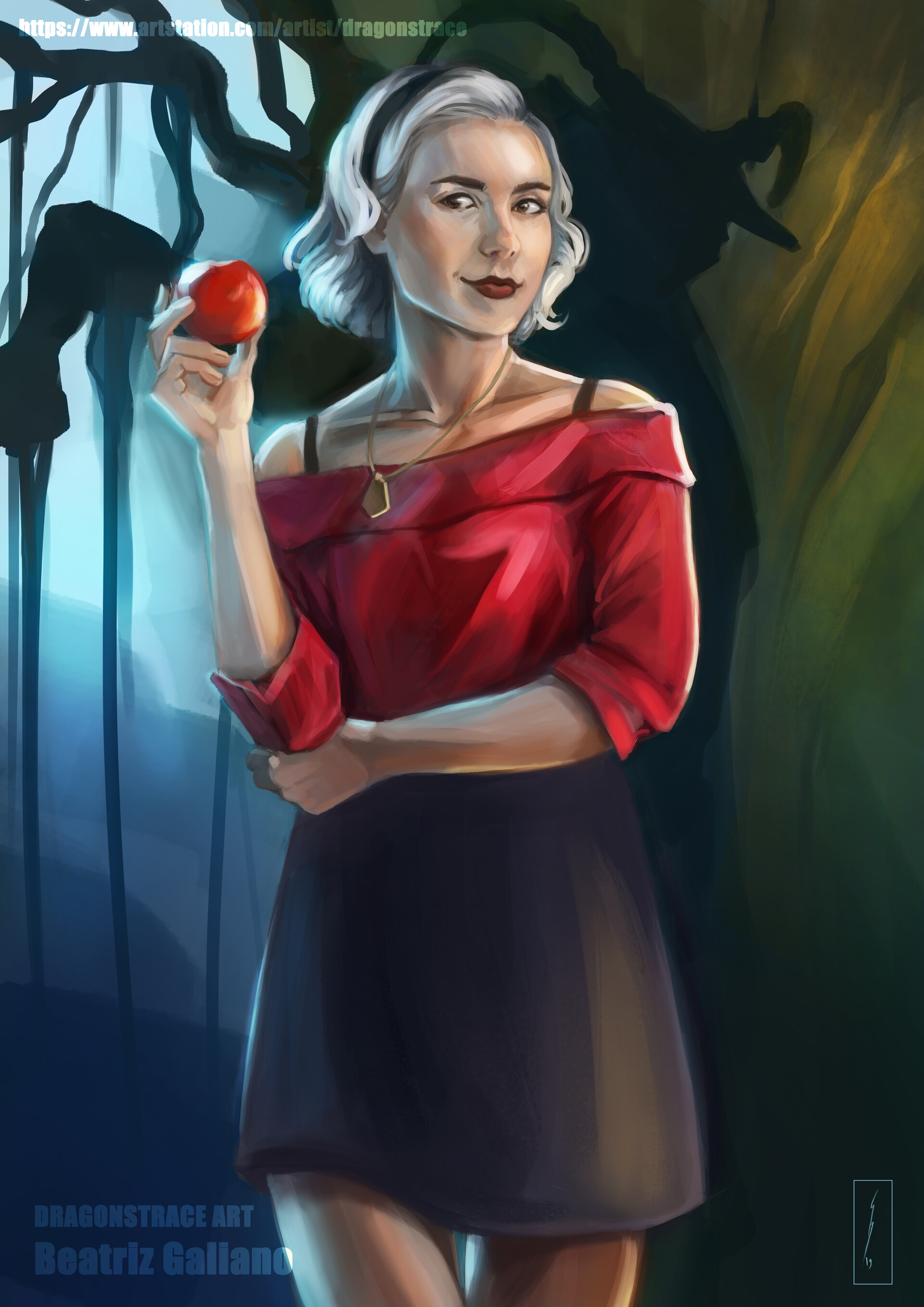 Beatriz Galiano - Sabrina Spellman / fan art