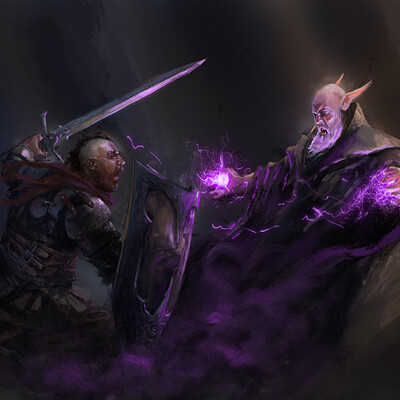 Knight VS wizard