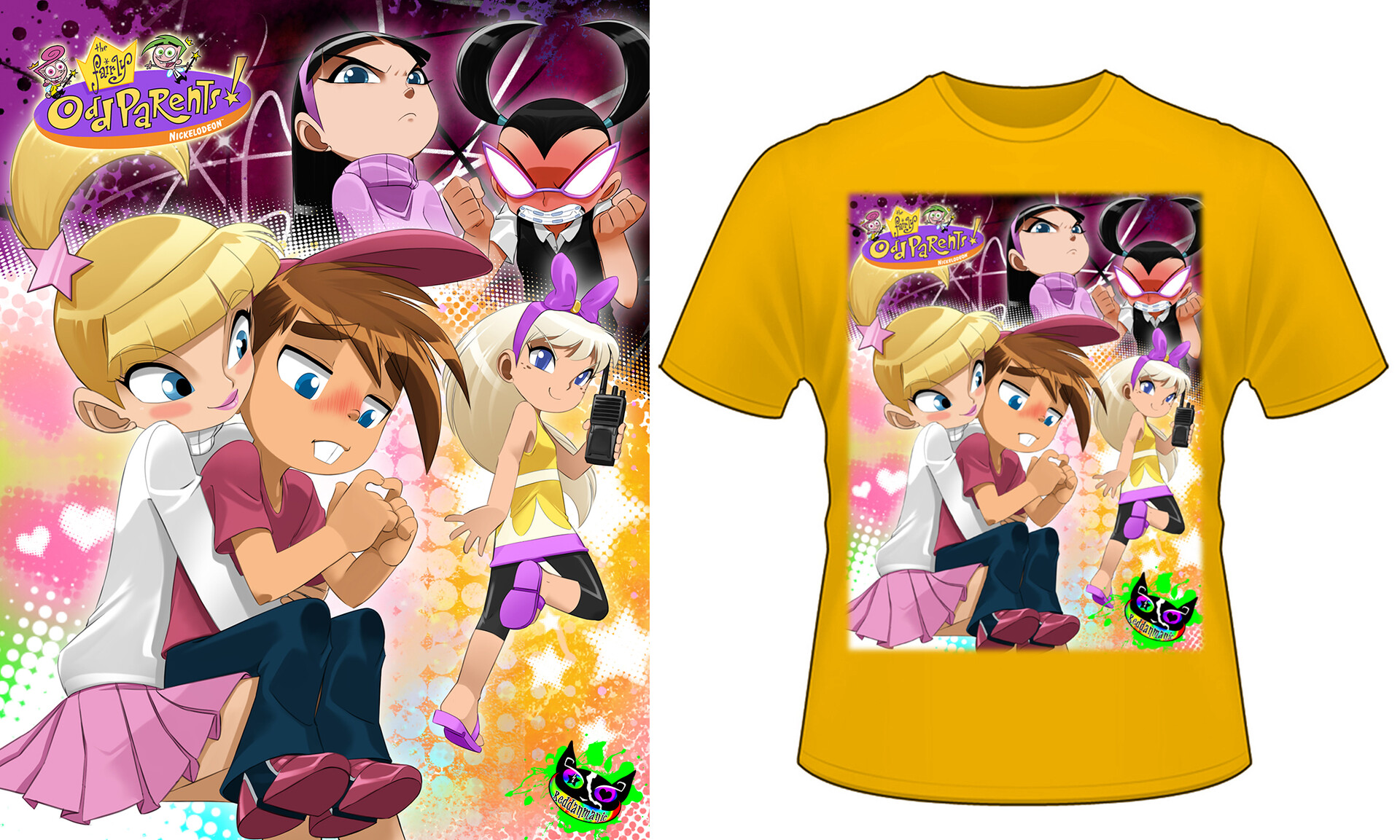 Artstation The Fairly Odd Parents Love Pentagram Sid Silent