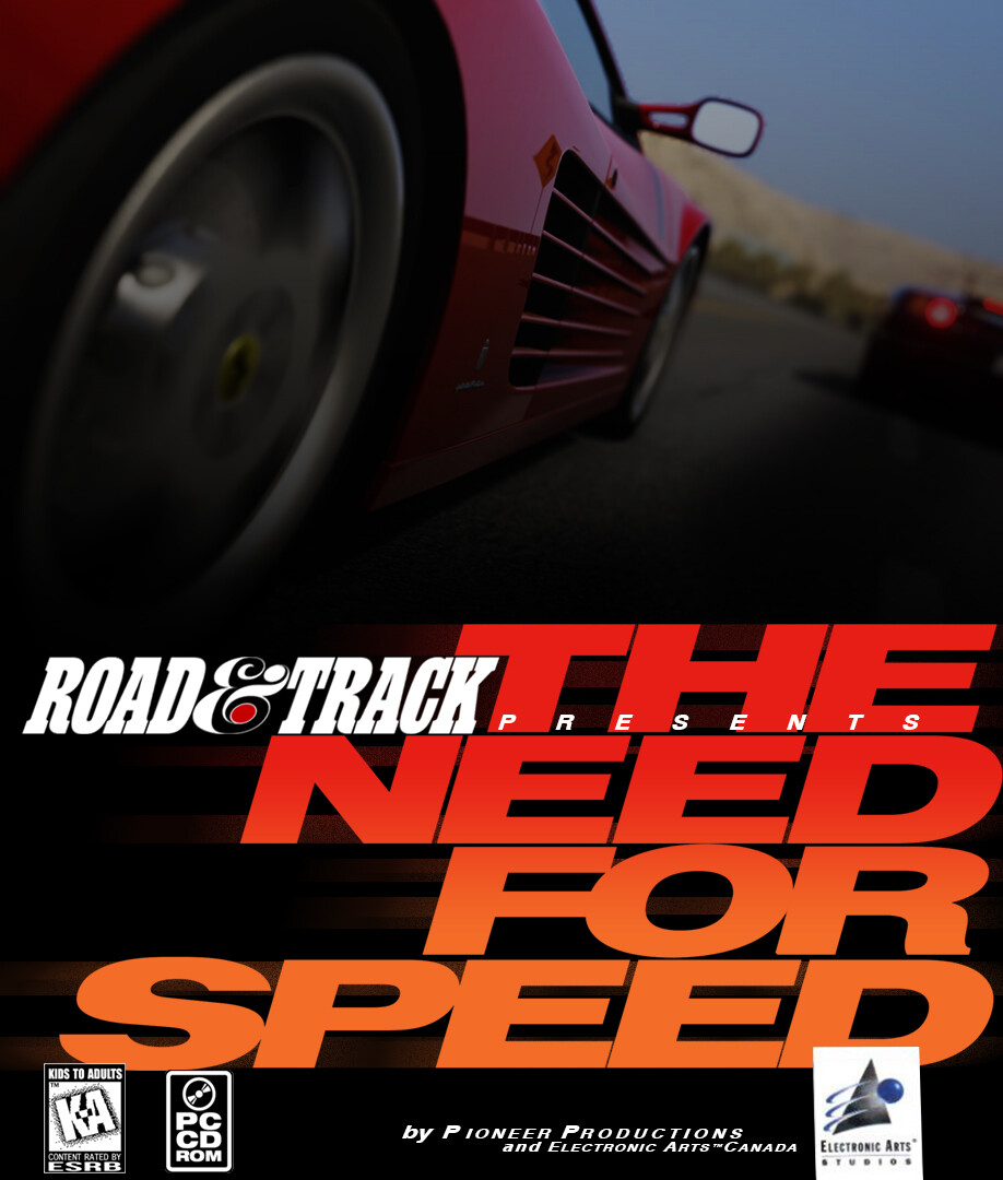 The Need for Speed (new cover image by Daniel Russo)