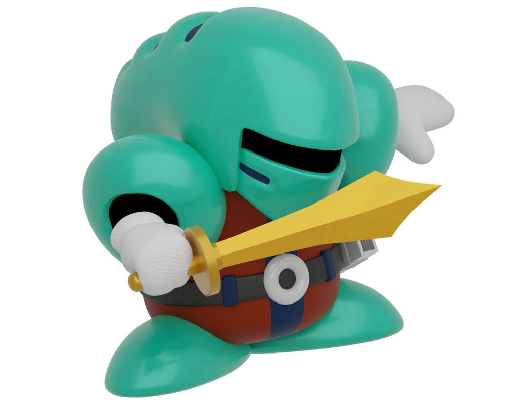 ArtStation - Kirby Series - Sword Knight