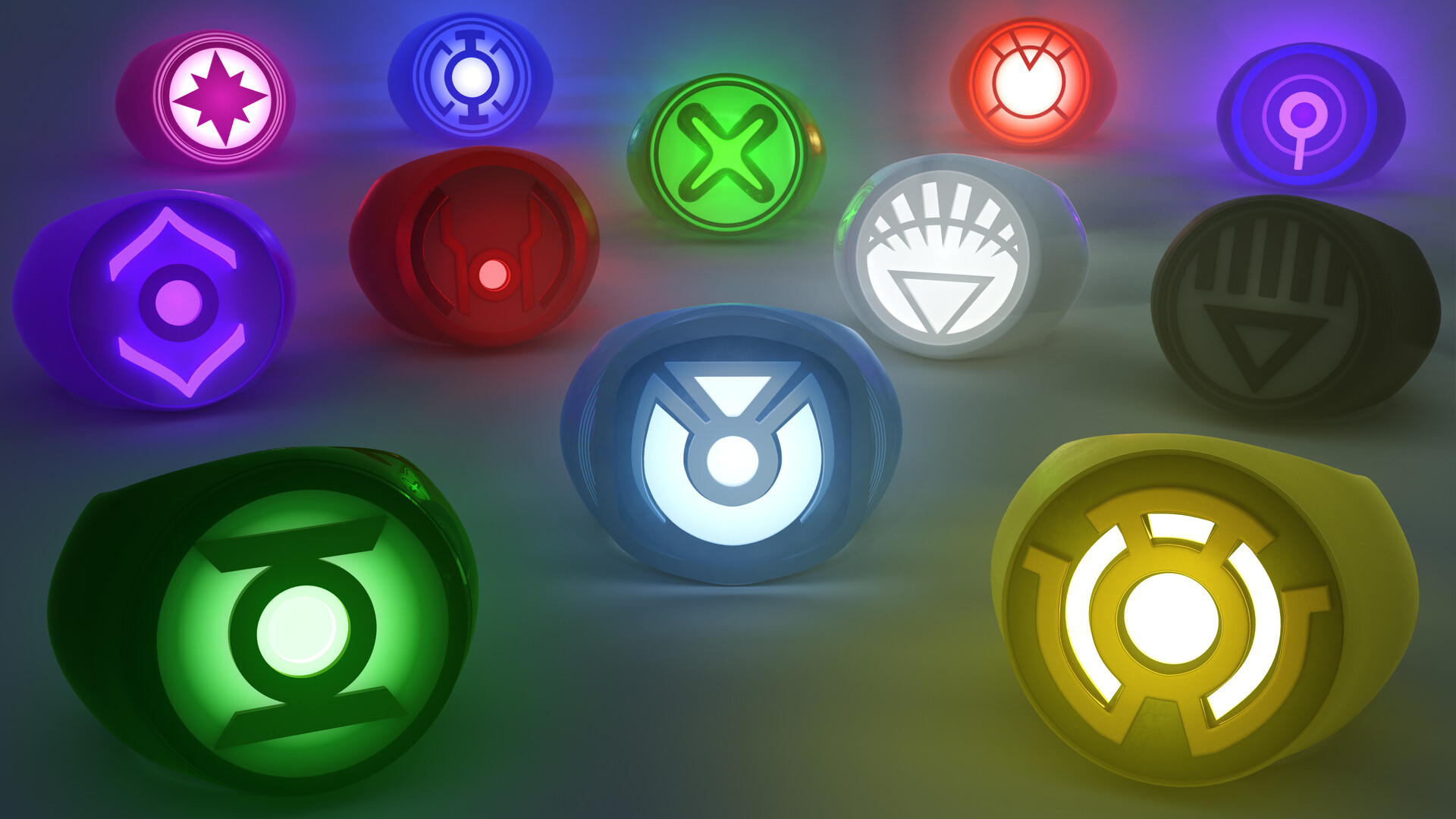ArtStation Lantern Corps Ring 2