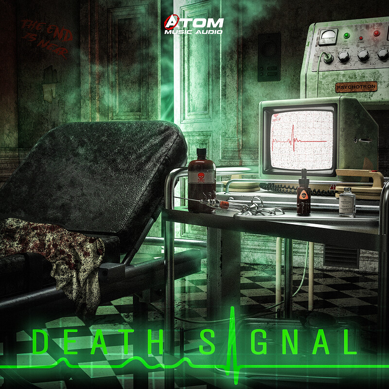 🔴 3D Album cover " Death Signal " by ParadoxUnlocks