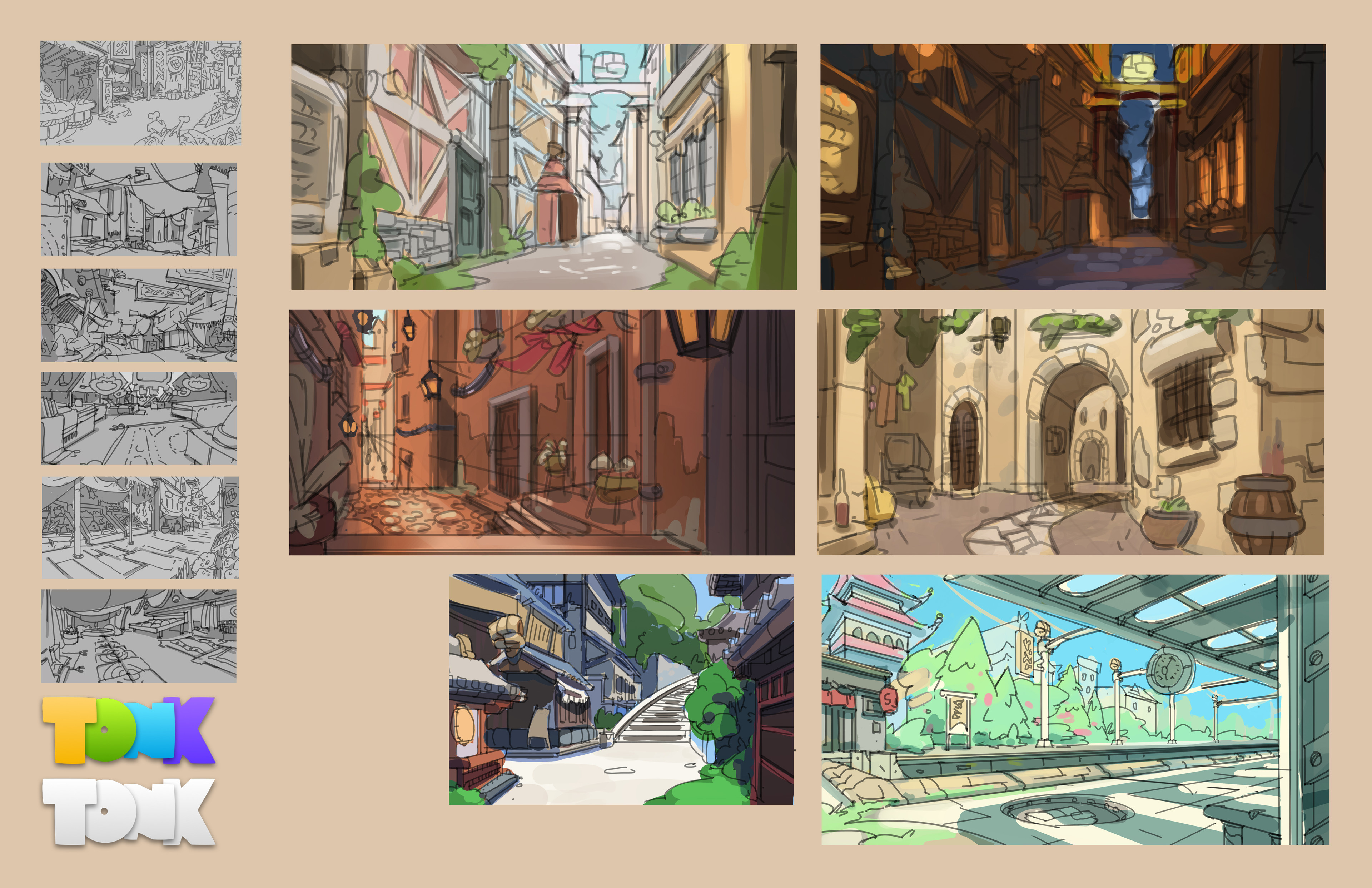 Initial studies of possible stages