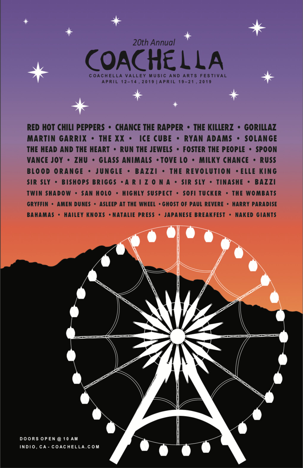 ArtStation Coachella MockUp Posters