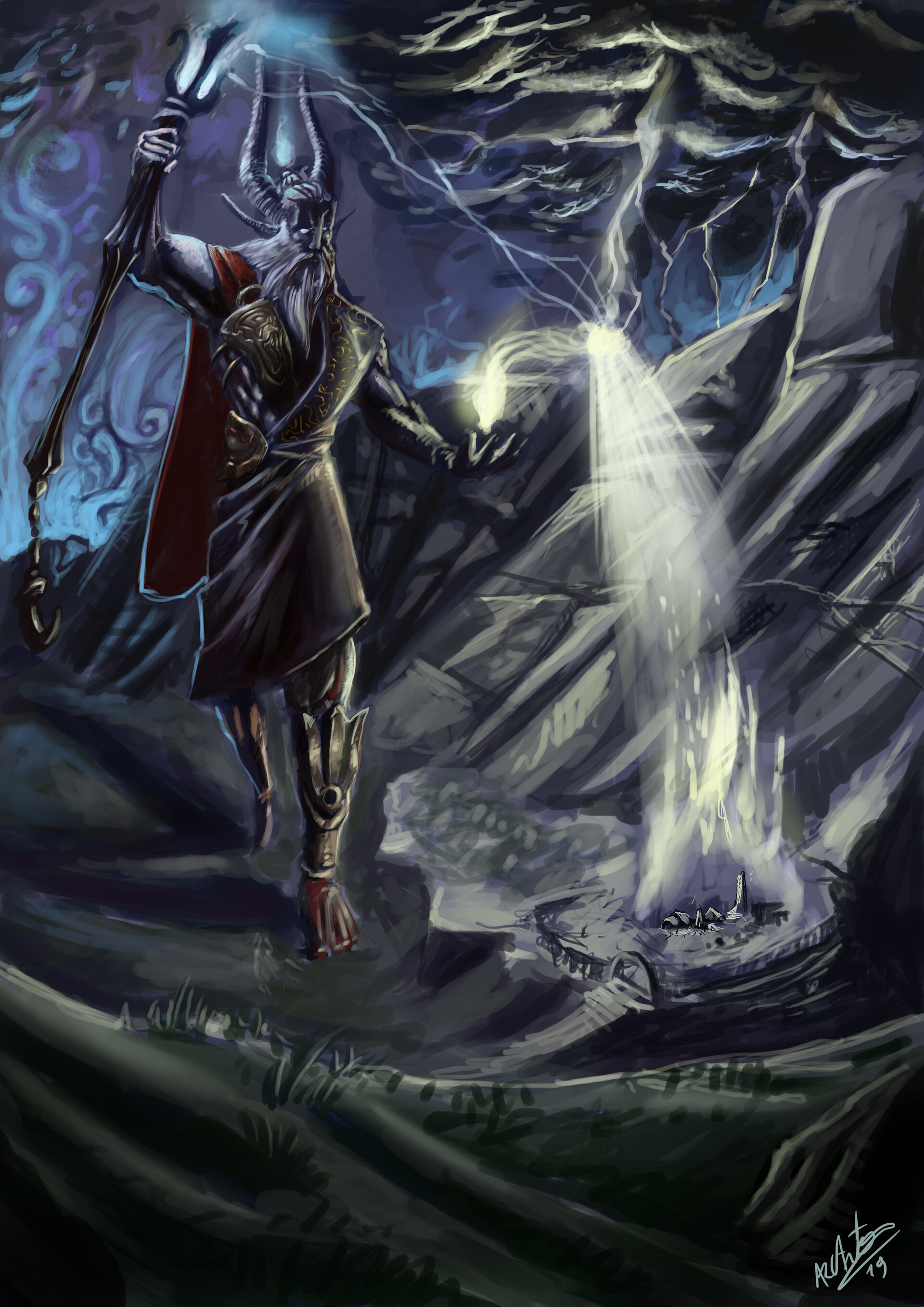 ArtStation - knowledge god