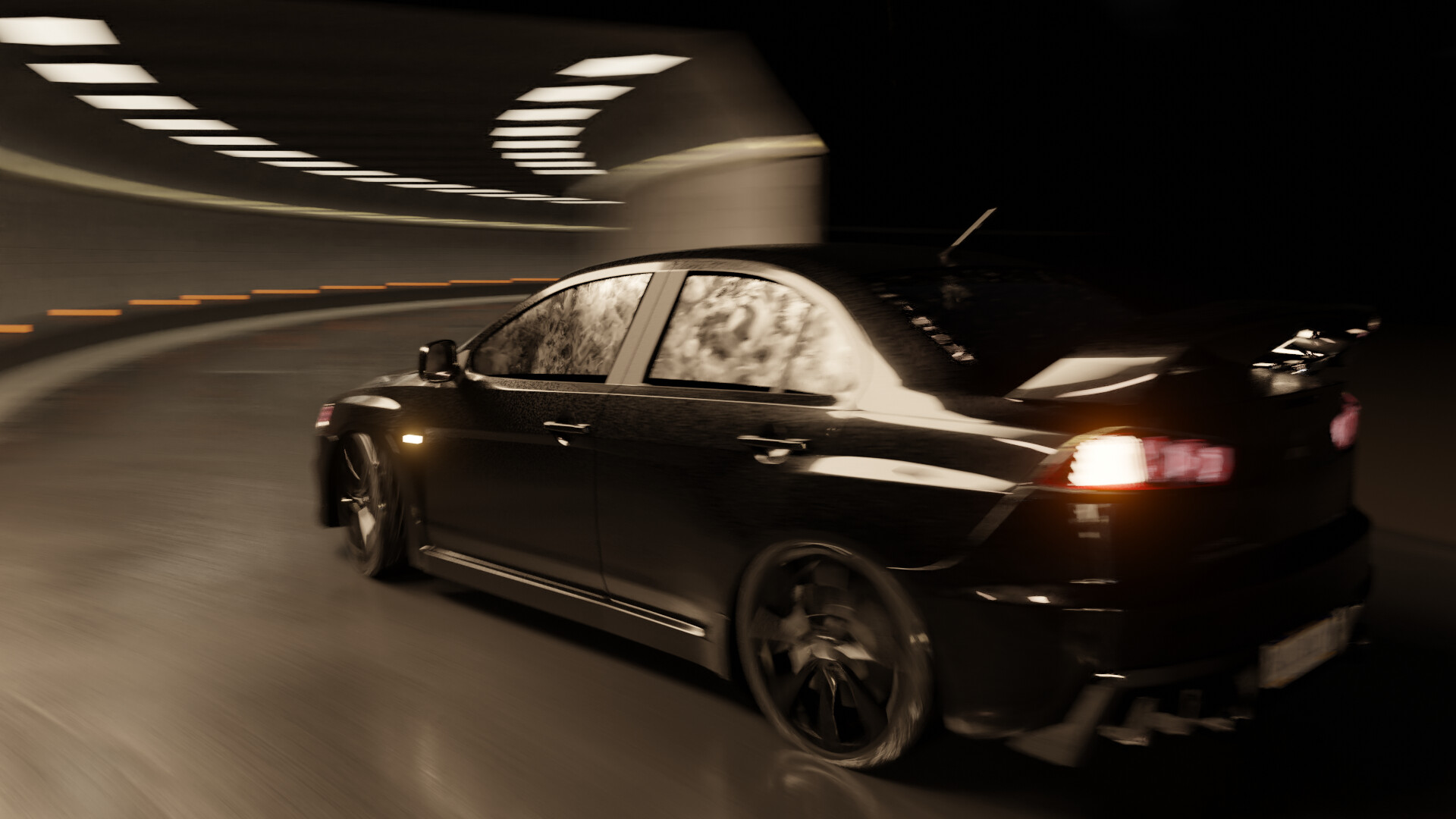 Artstation Blender 2 8 Car Chase Animation Sergey Didenko