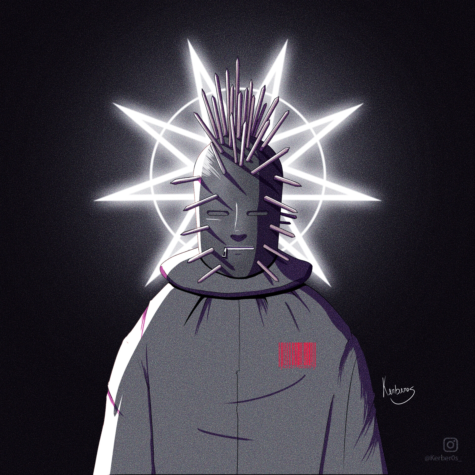 Artstation Slipknot 5 Craig Jones Kerberos Cleber