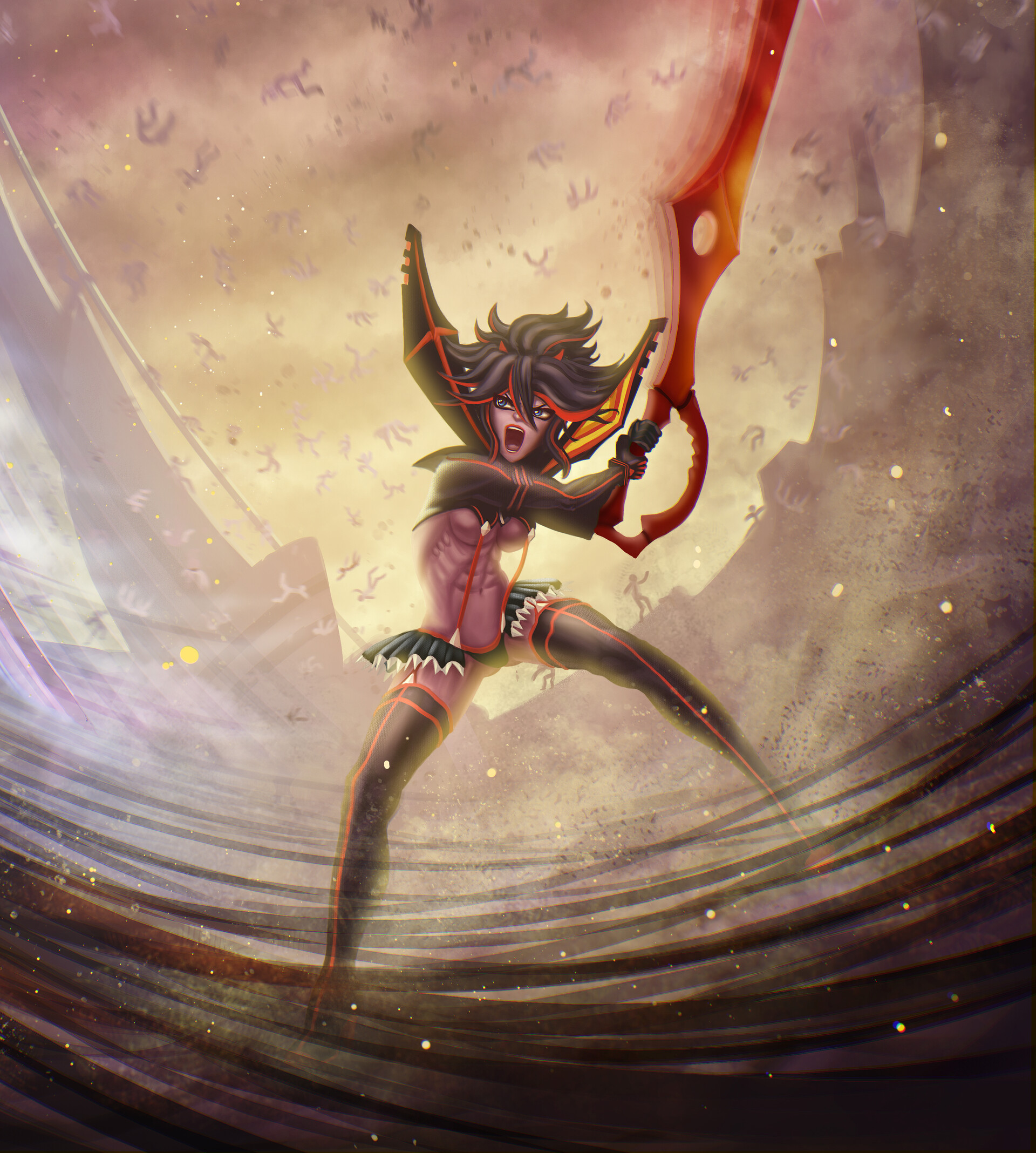 Artstation Kill La Kill Andy Aslamov