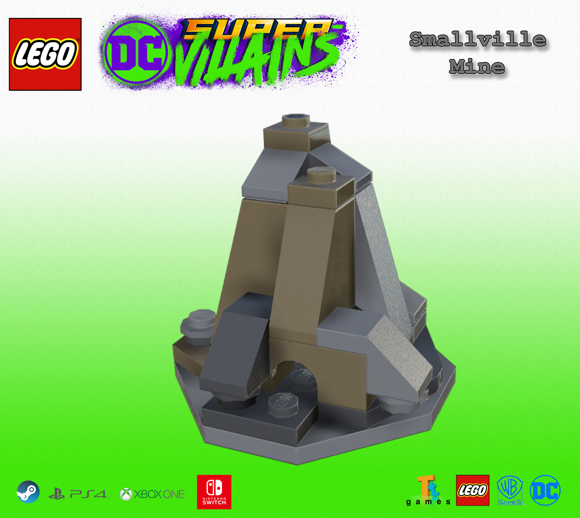 Smallville lego hotsell dc super villains