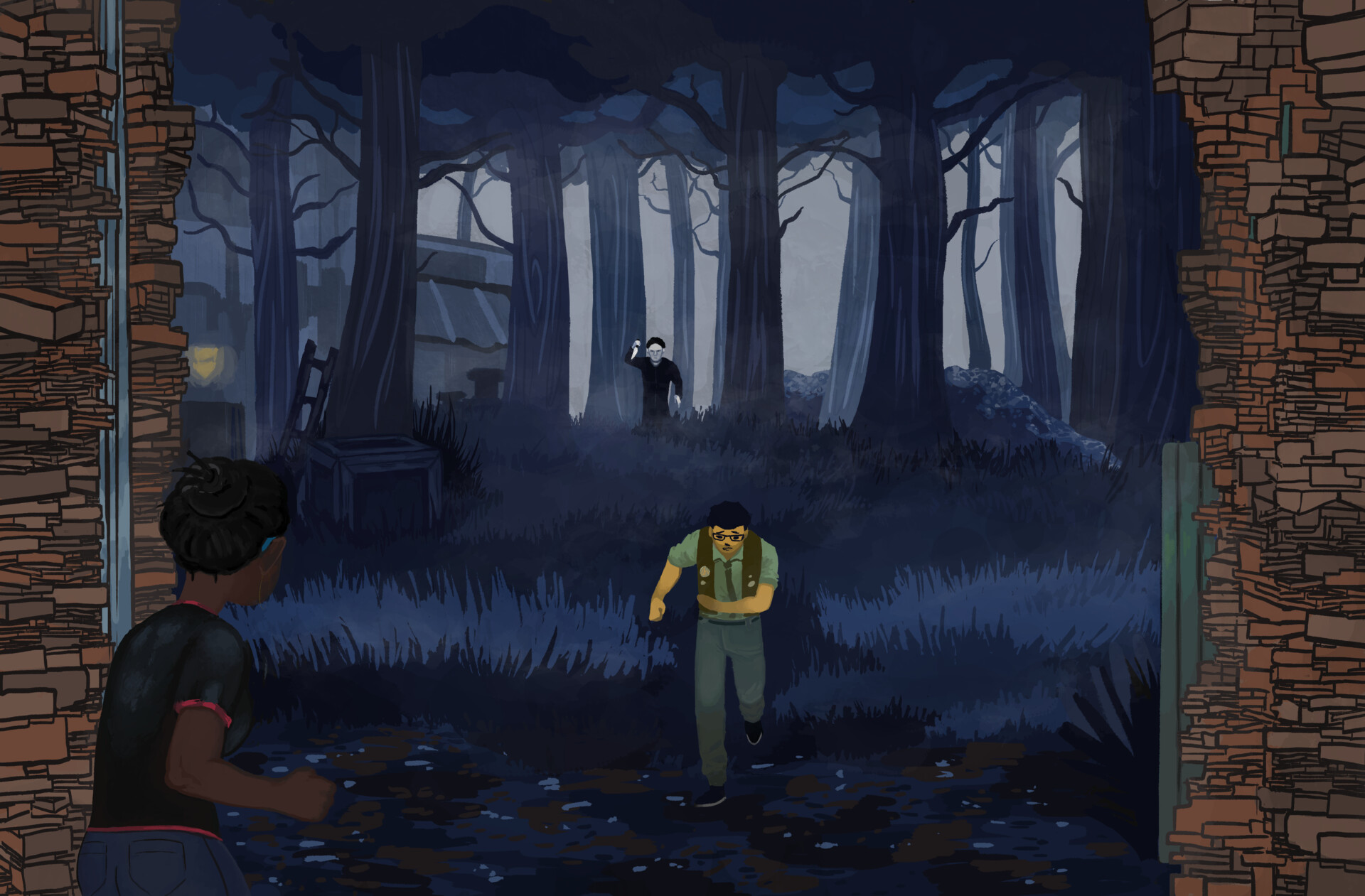 Ebs James Dead By Daylight Fanart Escaping The Map Ebs James Dead By Daylight Fanart Escaping The Map