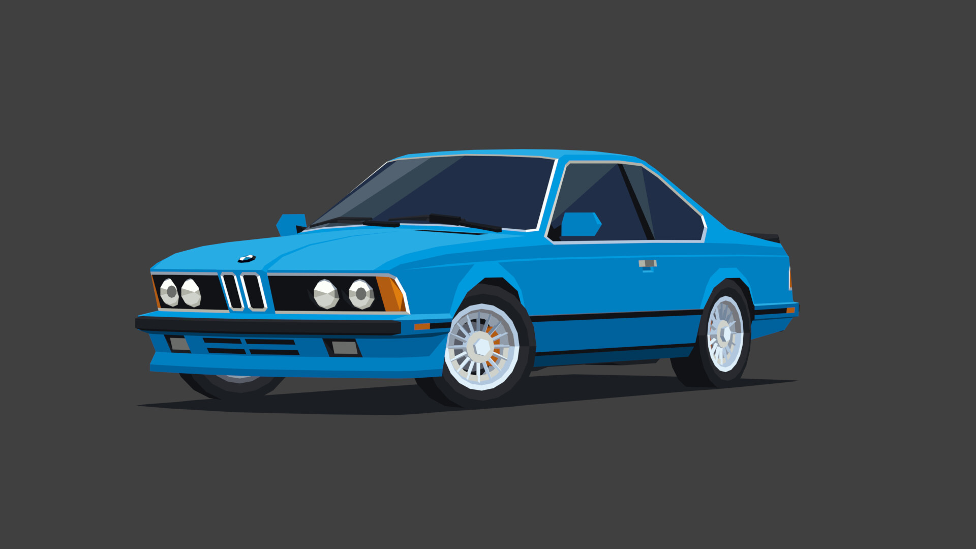 artstation bmw e24 88 rafal szewczyk