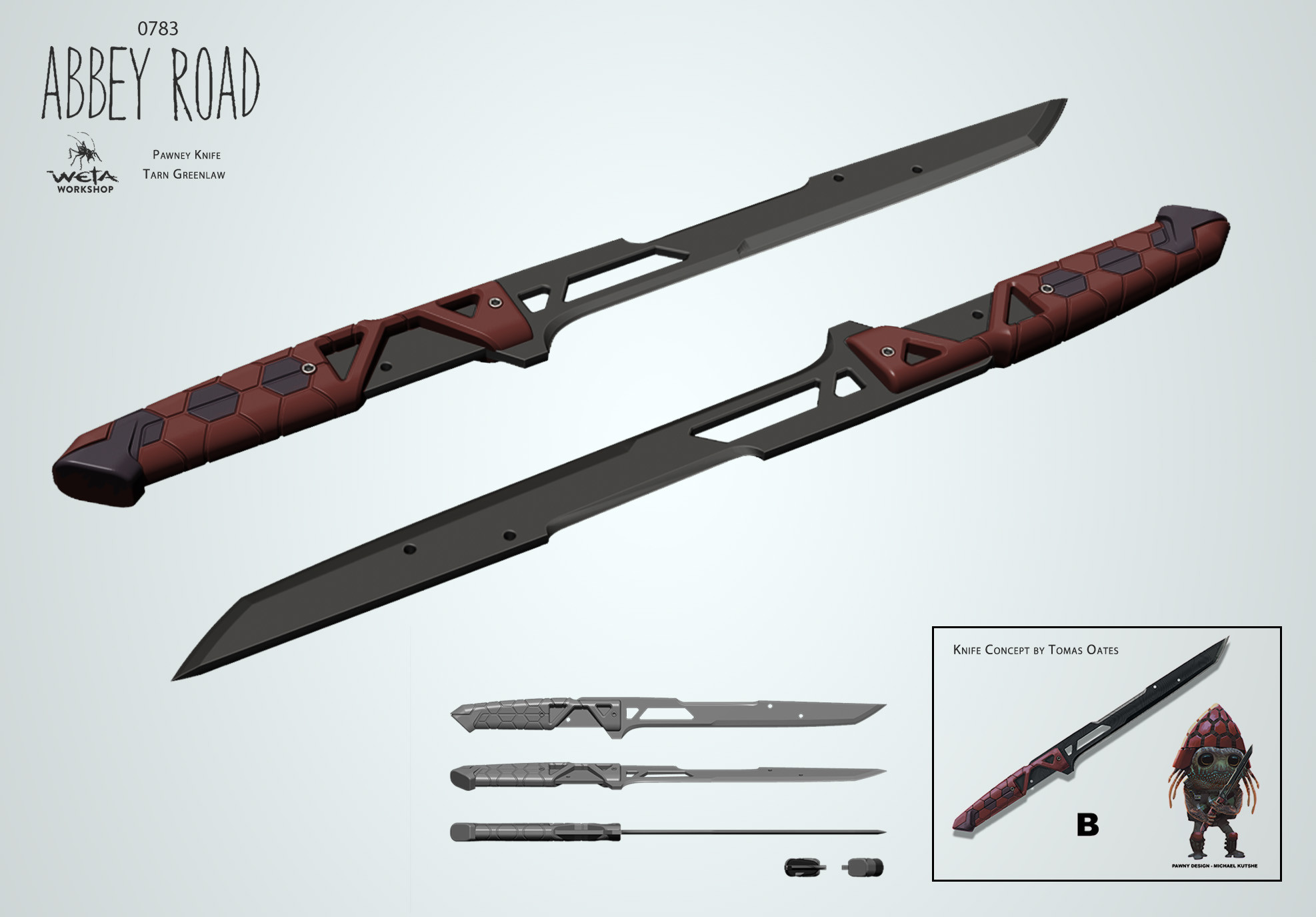Knife Design (Concept by Tom Oates)