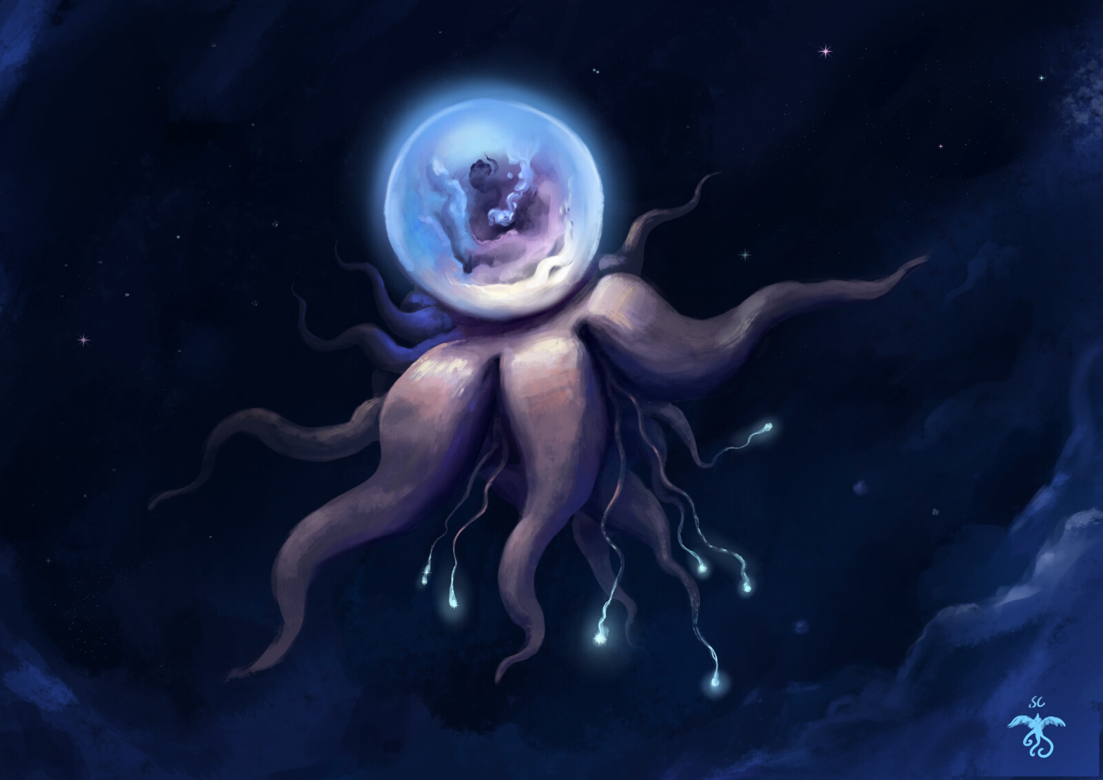 Illustration: Space Medusa