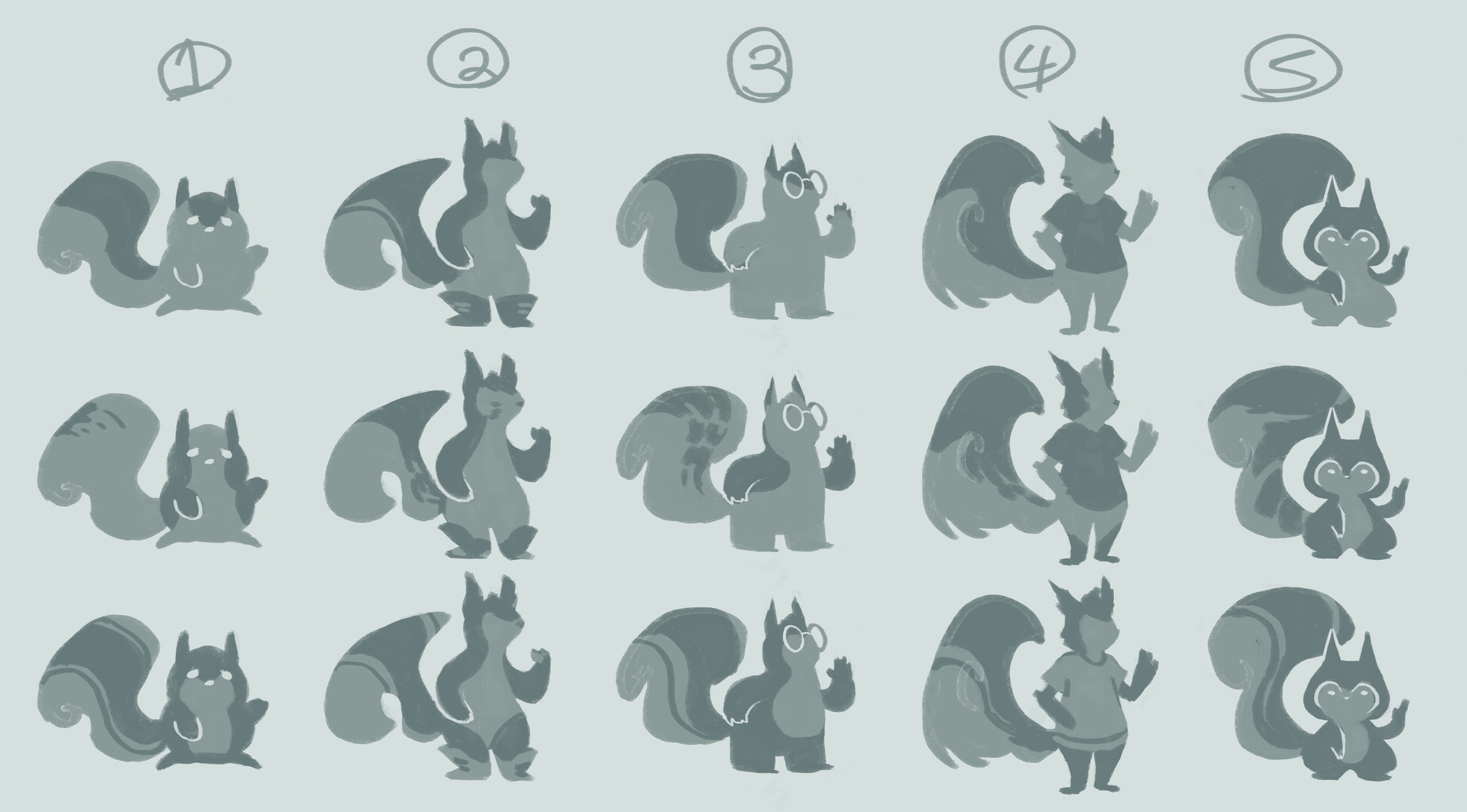 ArtStation Mascot Design Process