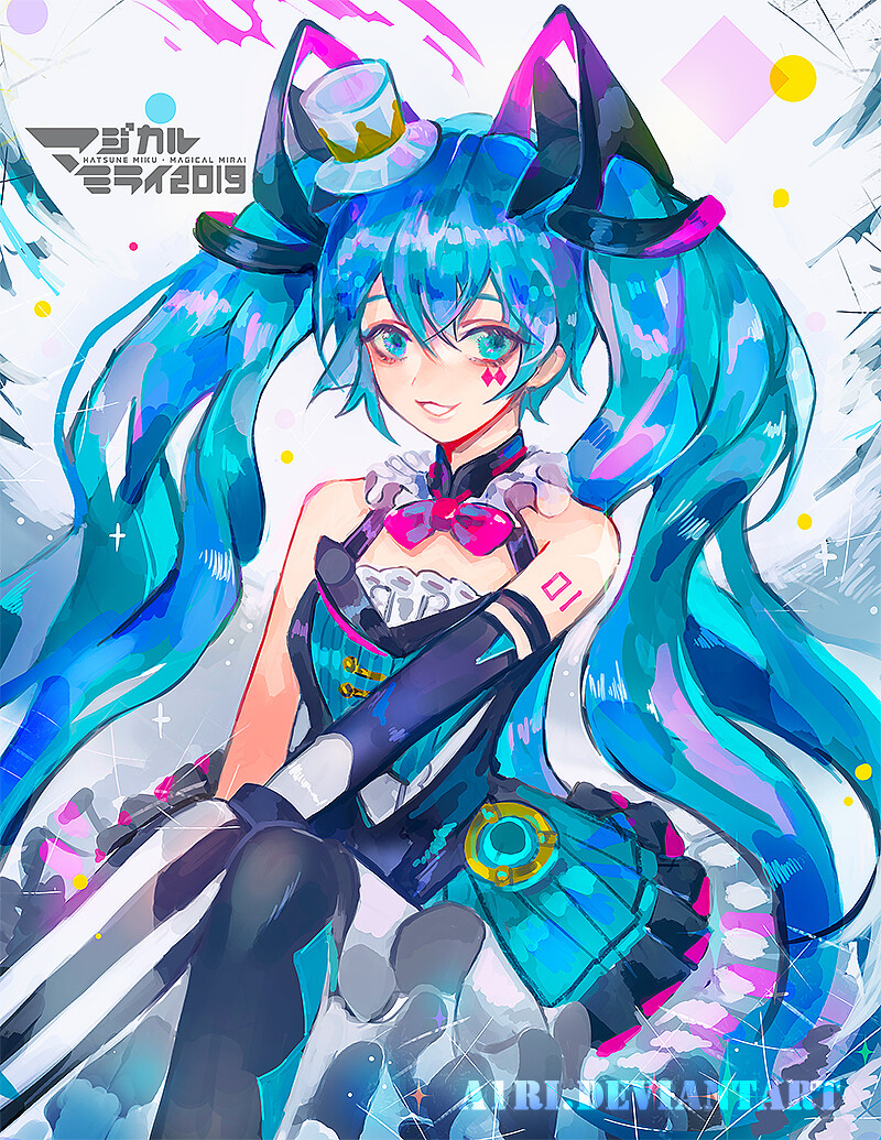 Artstation Fanart Magical Mirai 2019 Hatsune Miku Airi P