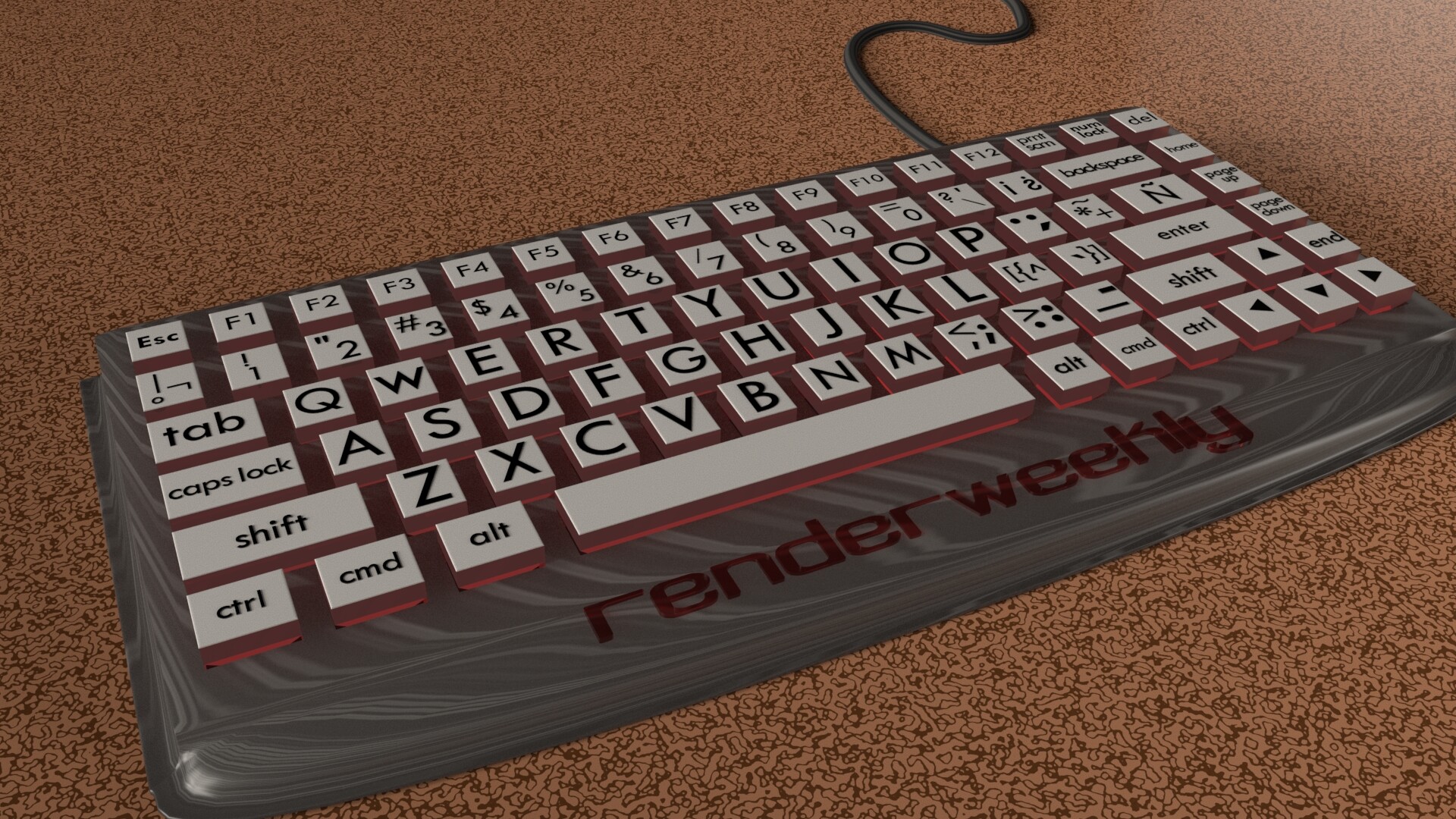 f1 2019 keyboard