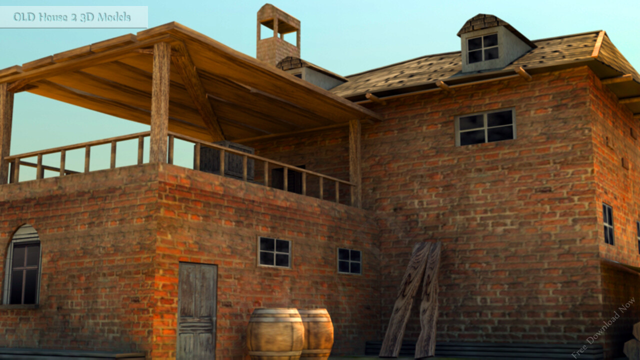 Artstation Old House Rame Karem