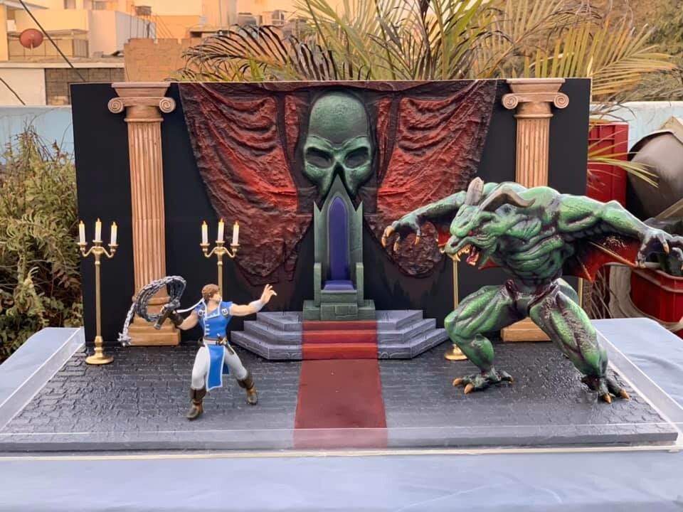 Artstation Castlevania Richter Vs Dracula Diego Cruz