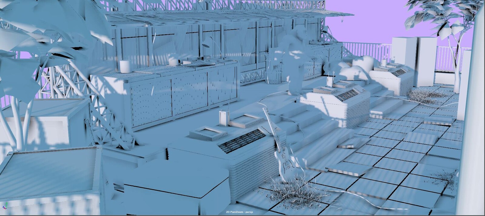 Maya Concept Blockout