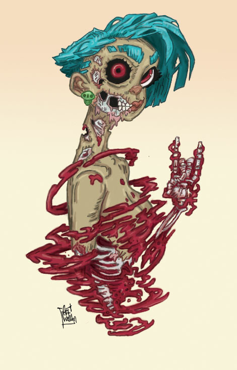 Artstation Zombie In Your Style Art Wellden