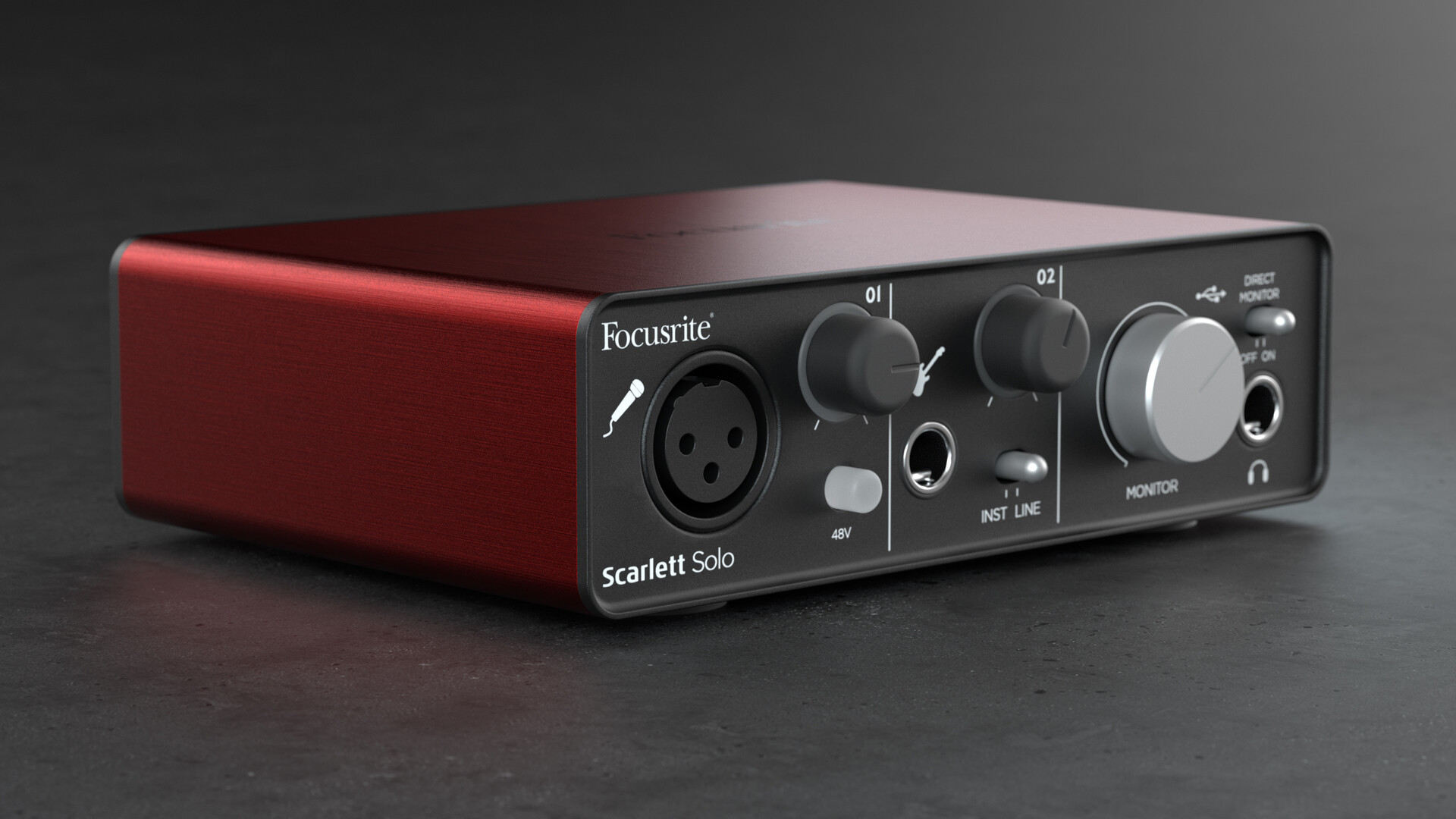 Внешняя звуковая карта focusrite scarlett solo 2nd