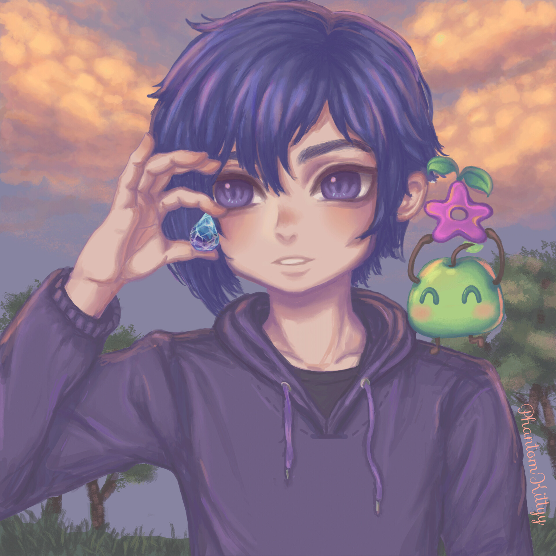 Artstation Stardew Valley Sebastian Phantomkittyy
