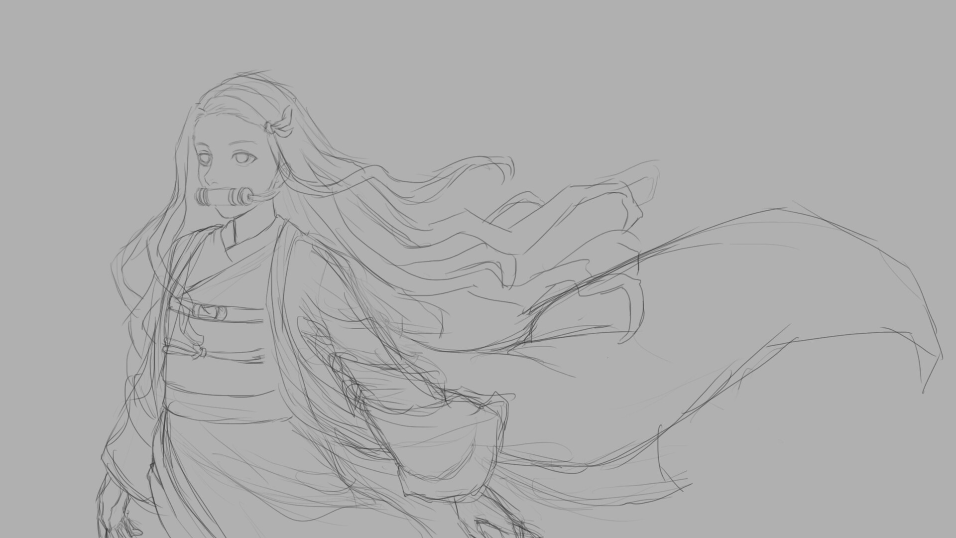 Artstation Nezuko Kamado Demon Slayer Kimetsu No Yaiba Amana Hb