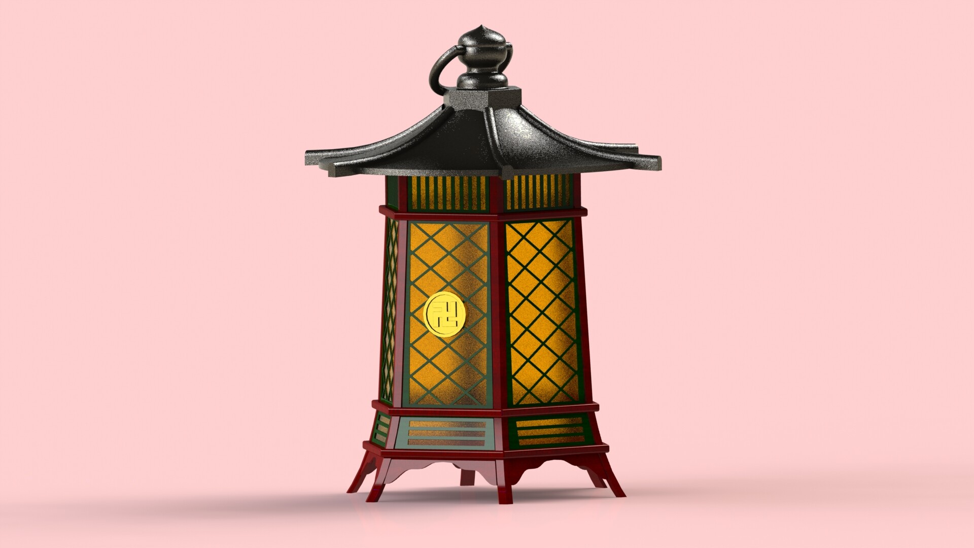 Artstation Lanterne Japonaise Concept Design Ayoub Zgaren