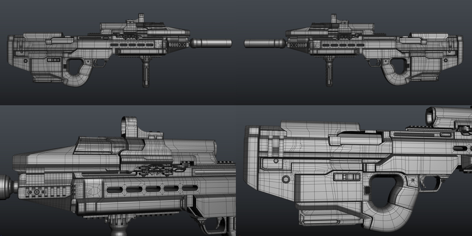 Highpoly in 3DS Max