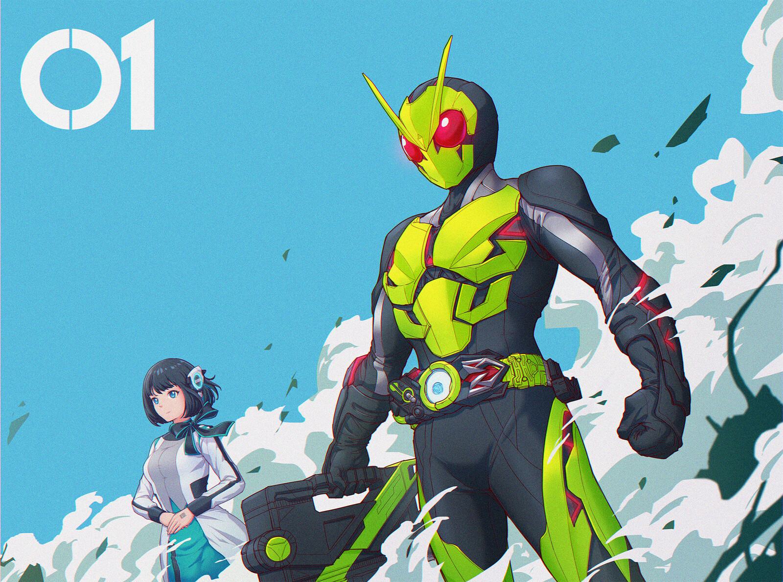 Artstation Kamen Rider Zero One Peihao Wang