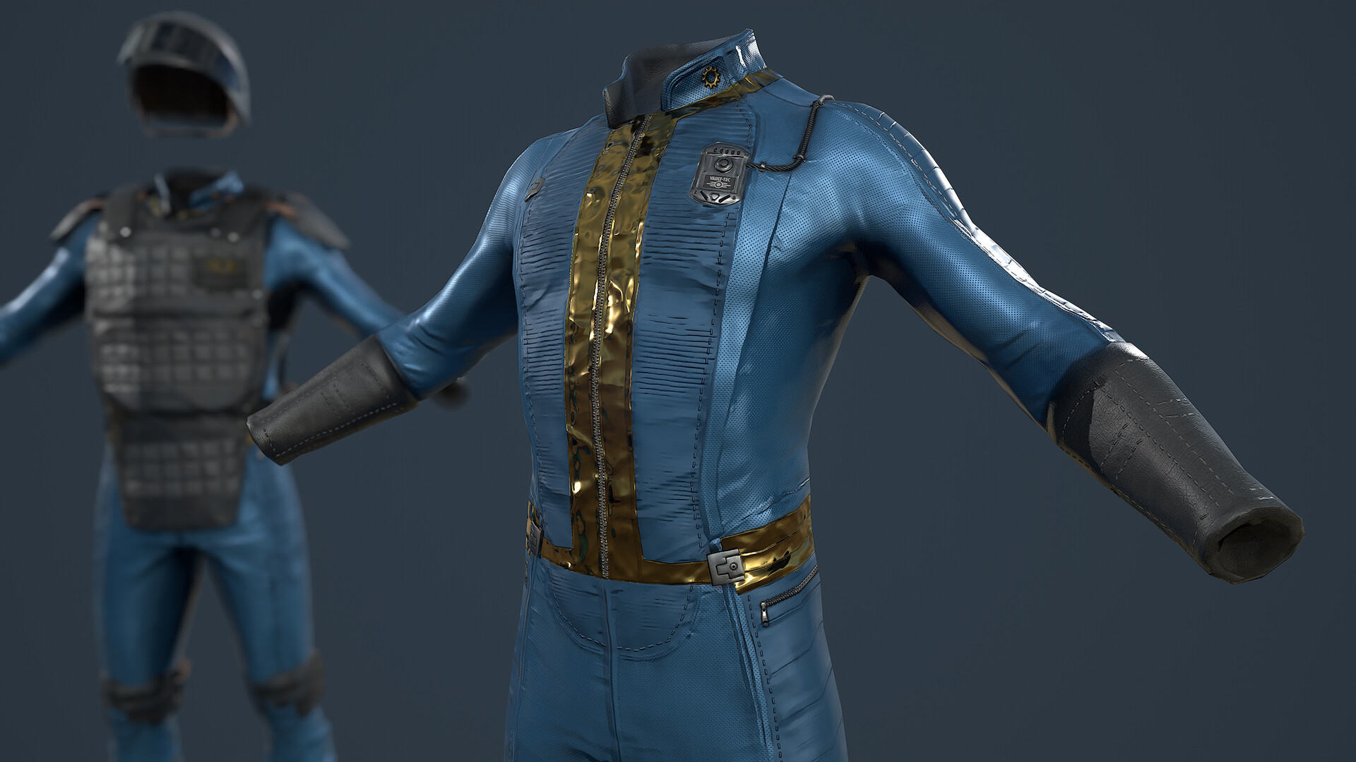 Fallout 4 антирадиационный костюм фото 39