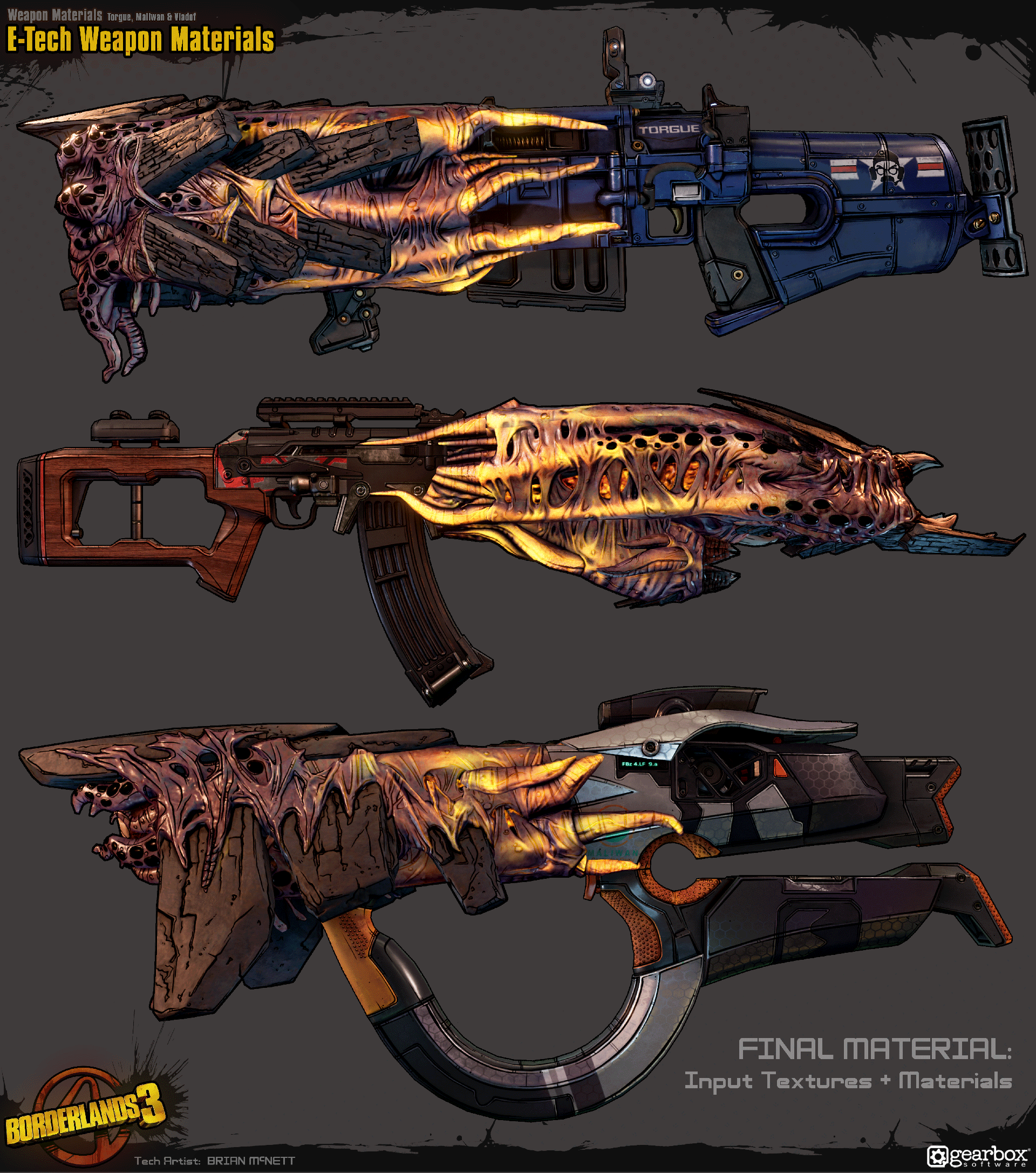 Borderlands 2 E Tech Оружие
