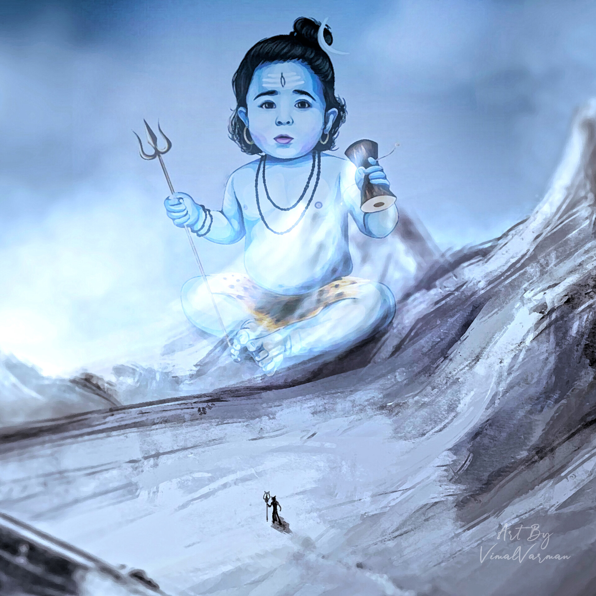 Shiva God Mount Kailash Wallpaper Download | MOONAZ
