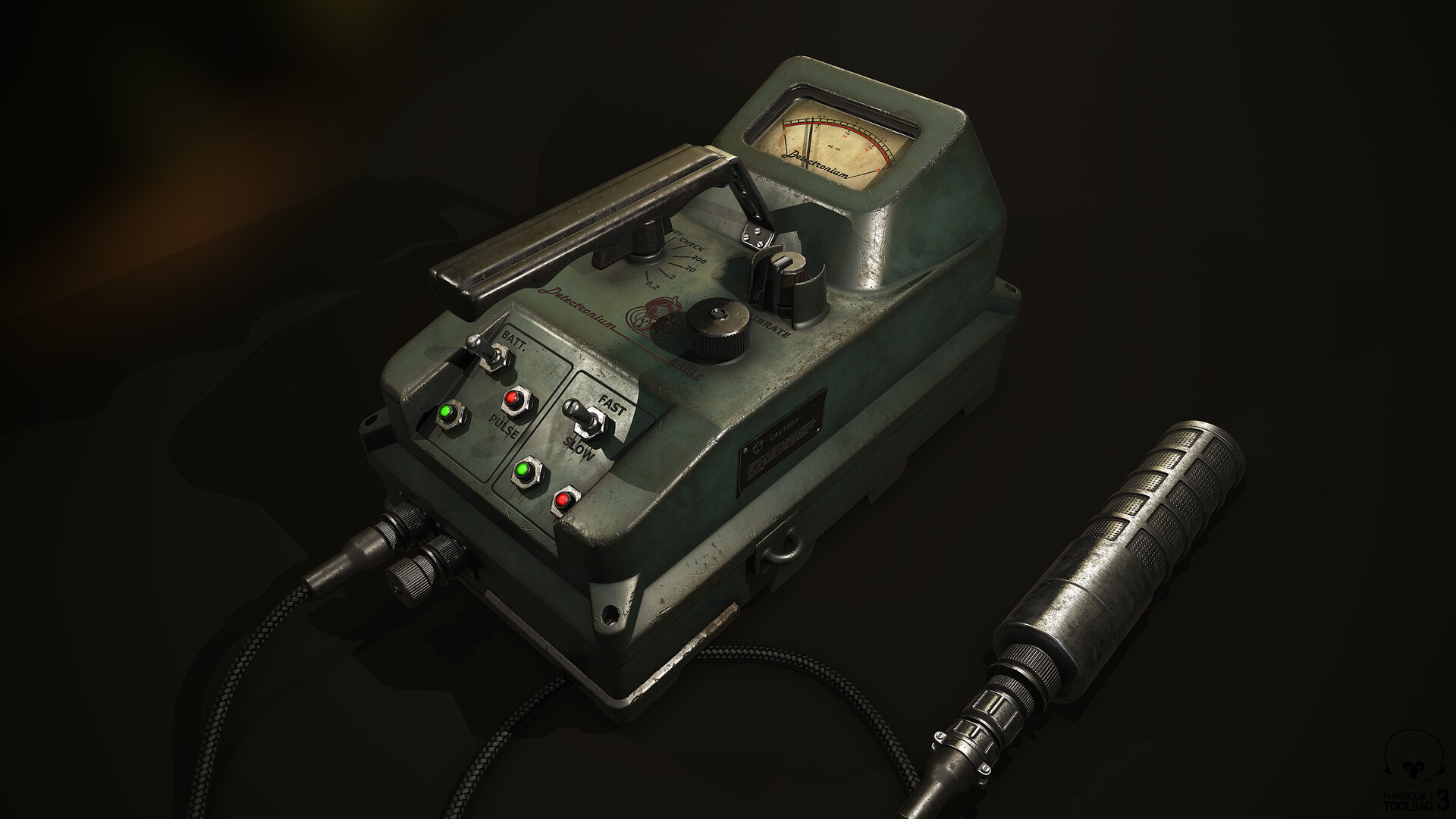 ArtStation Geiger counter