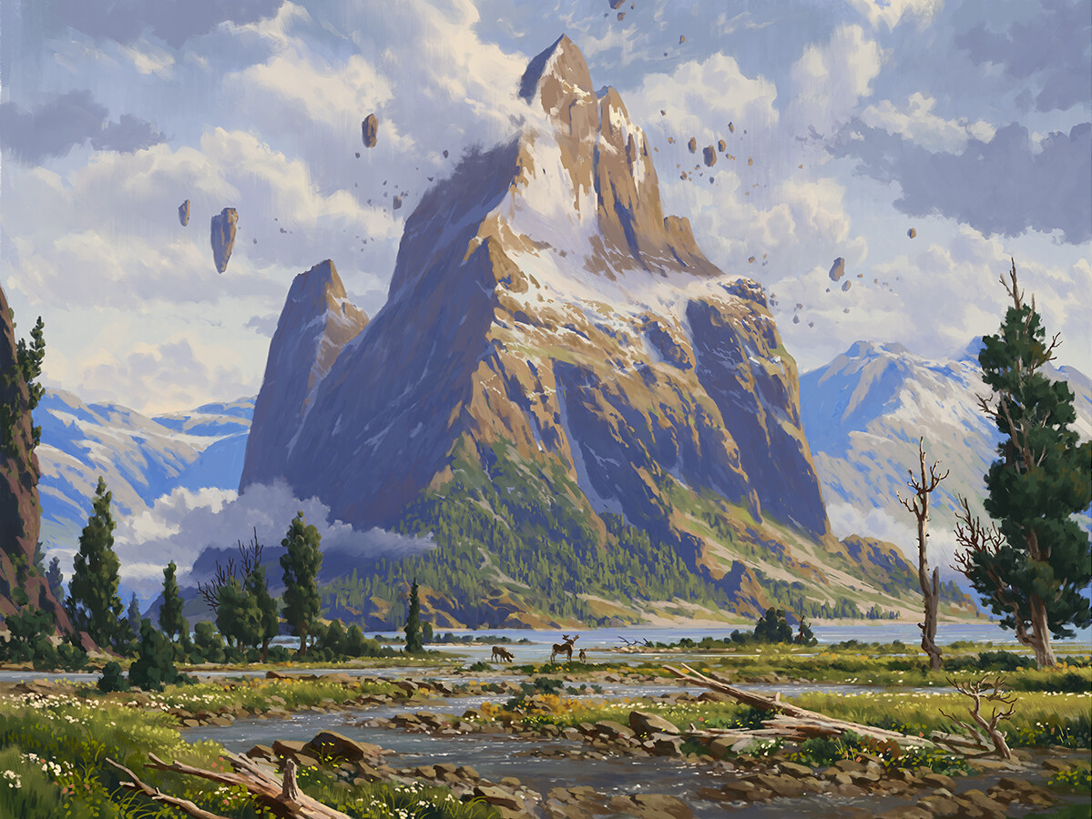 Artstation Promised Valley Lorenzo Lanfranconi