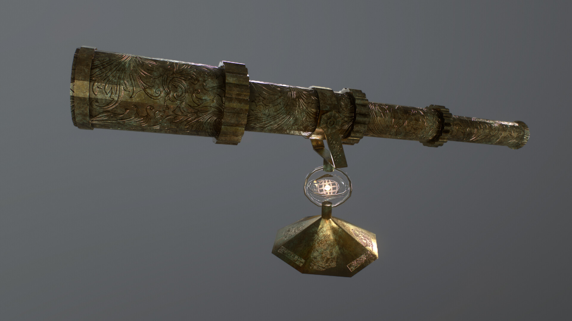Aynsley Doyle Low Poly Telescope Alice In Wonderland UPDATED aynsley-doyle-low-poly-telescope-alice-in-wonderland-updated