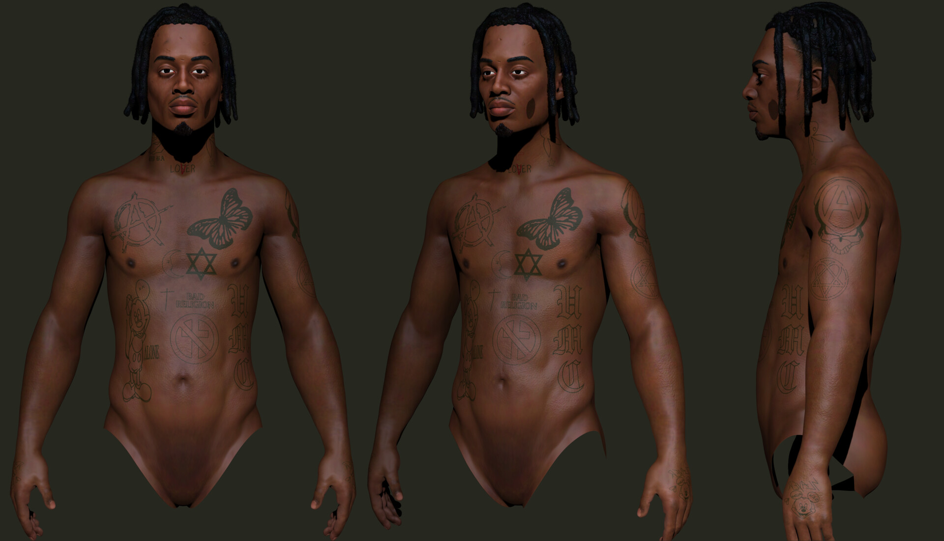 Artstation 3d Model Of Ny Rapper Playboi Carti Anil Jaiswar
