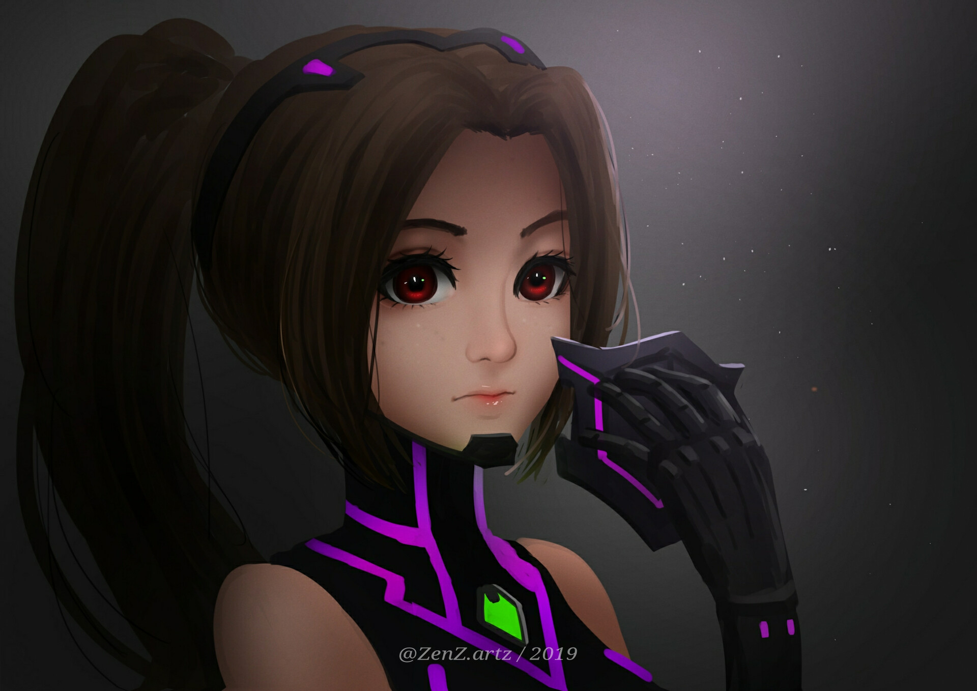 Artstation Venom Spider Hanabi Zen Z