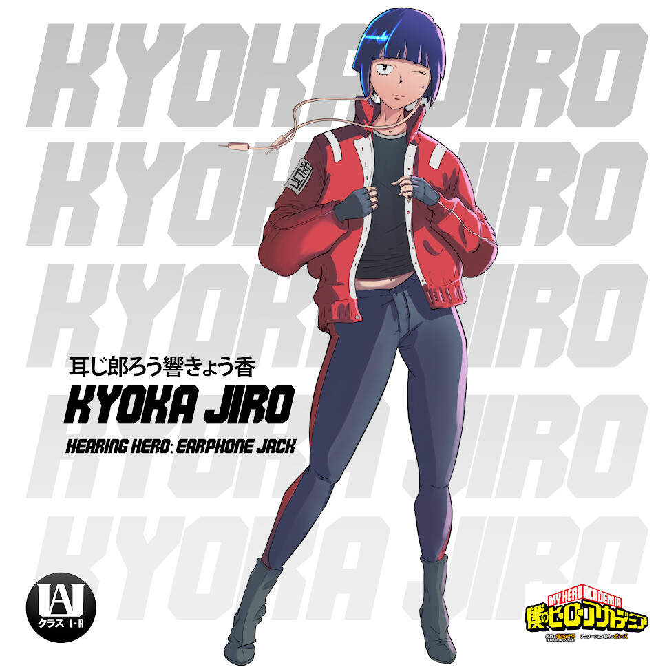 Artstation Kyoka Jiro My Hero Academia Retro Marco Carrillo